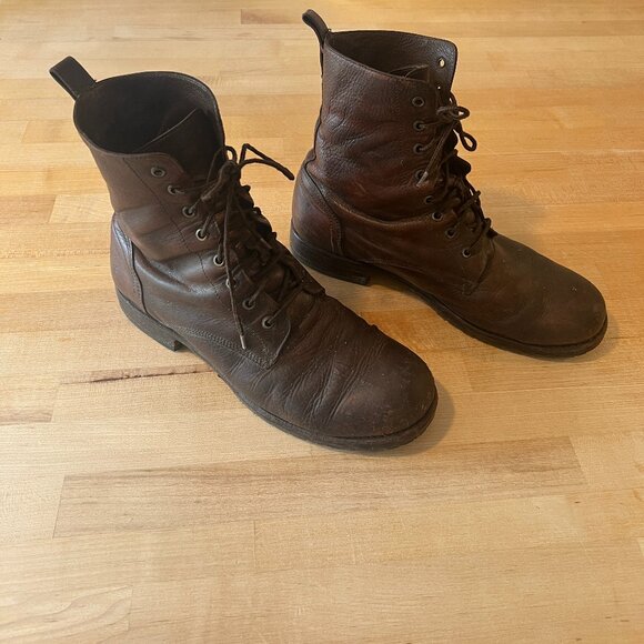 FRYE - Men's Lace Up Boots - Size 10 - Picture 1 of 15
